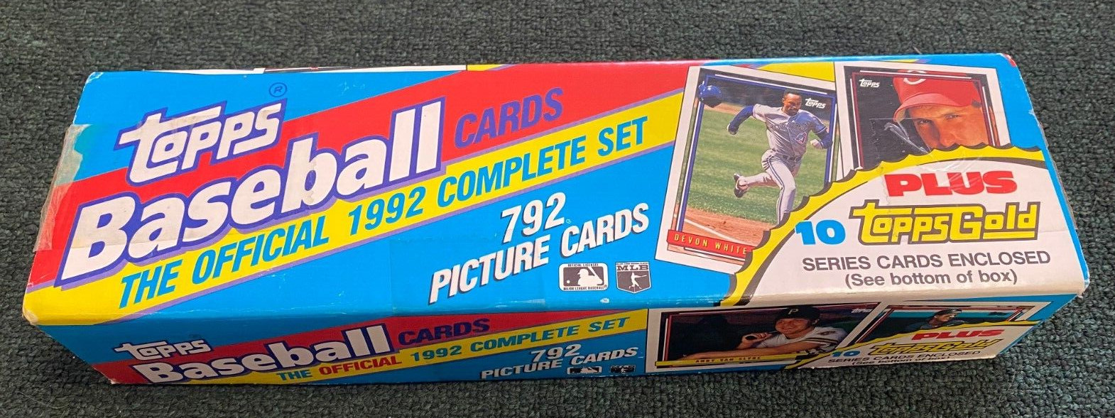 1992 TOPPS BASEBALL 792 CARDS COMPLETE SET COLLECTIBLE MEMORABILIA