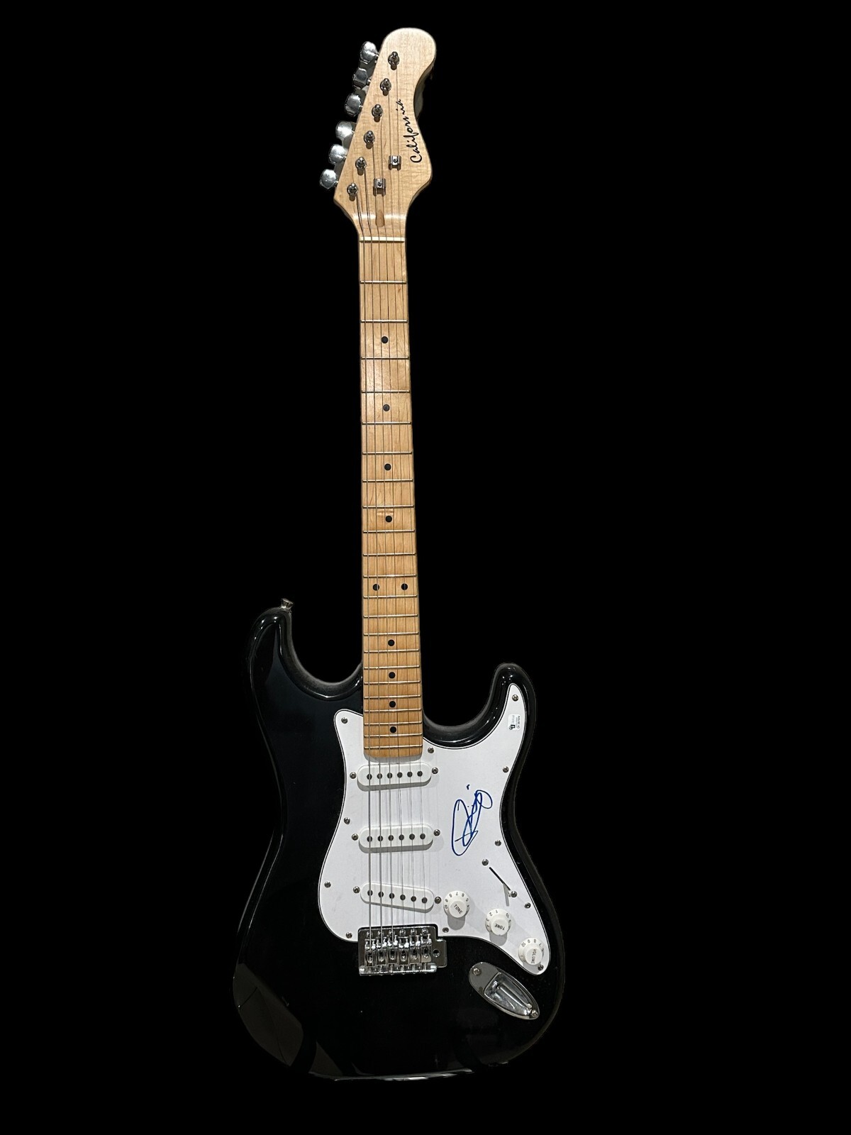 Benji Madden Good Charlotte Lead Guitarist Signed Autograph Guitar JSA COA