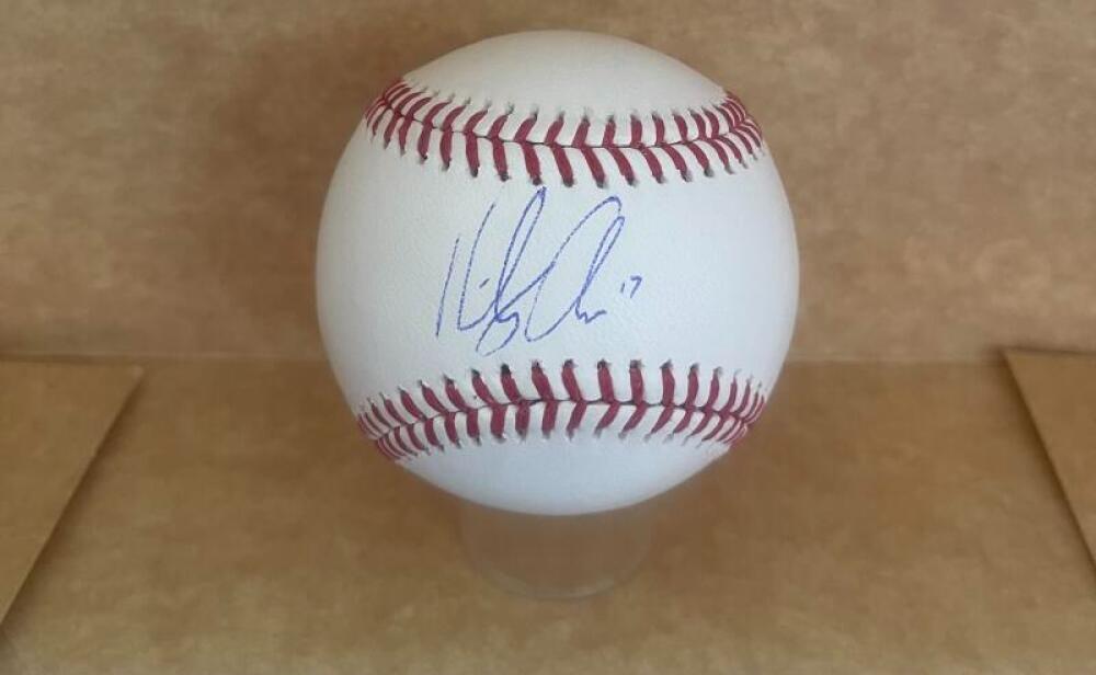 BAILEY OBER TWINS SIGNED AUTOGRAPHED M.L. BASEBALL BECKETT AUTH