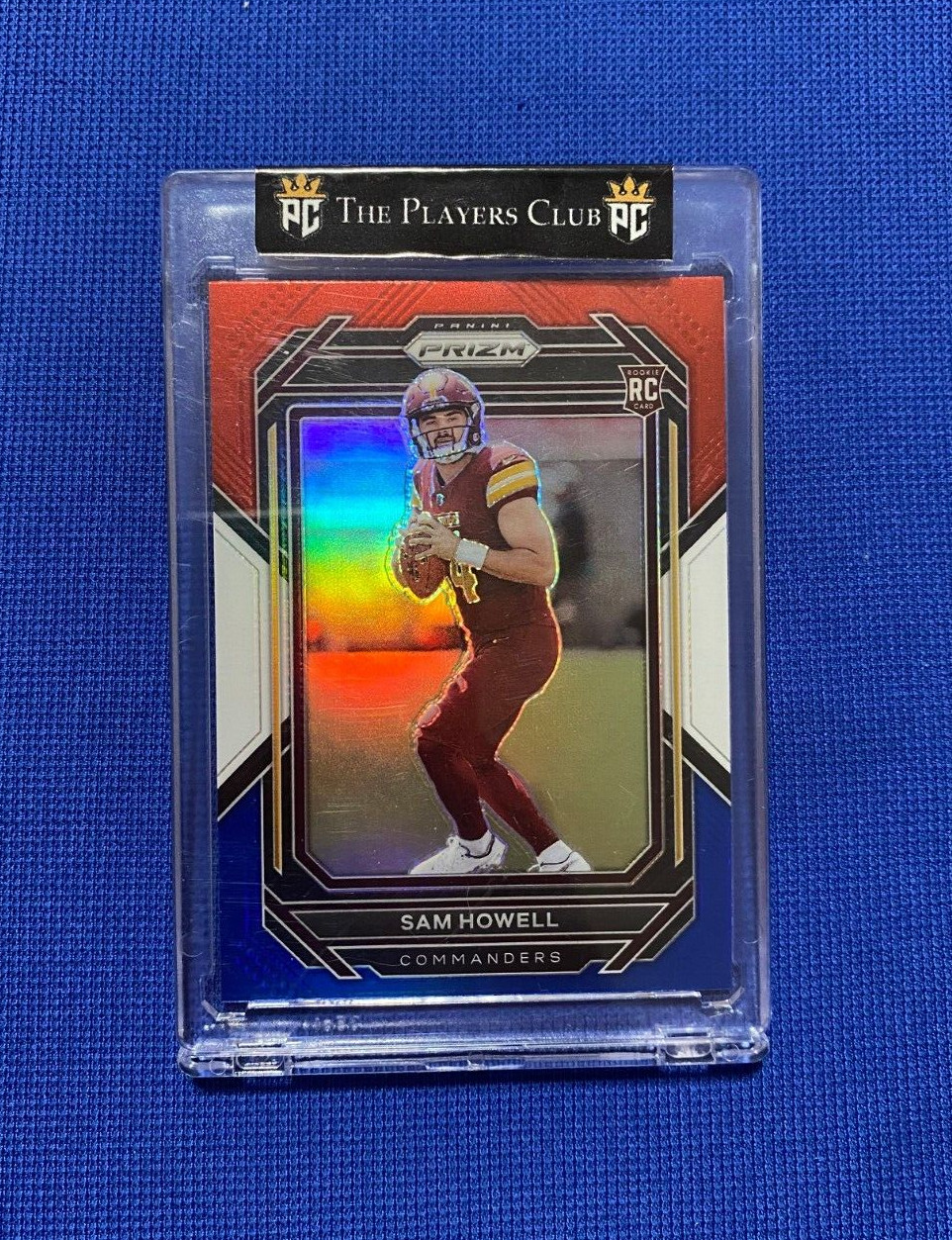 2022 PANINI SAM HOWELL RED WHITE BLUE ROOKIE RC CARD #306