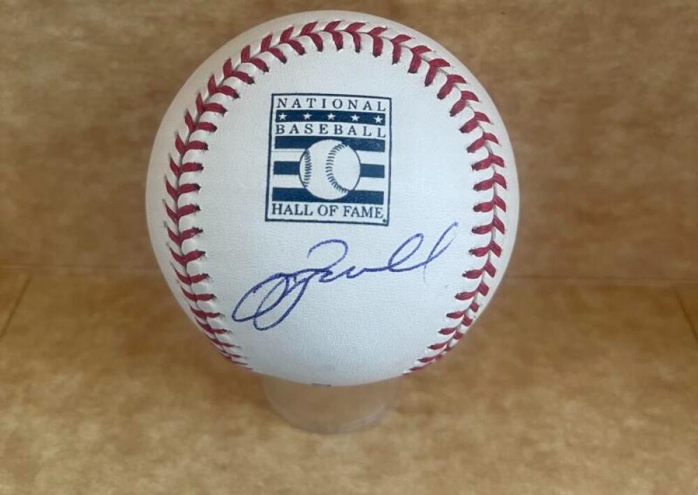 JEFF BAGWELL ASTROS SIGNED AUTOGRAPHED HOF BASEBALL BECKETT AUTH