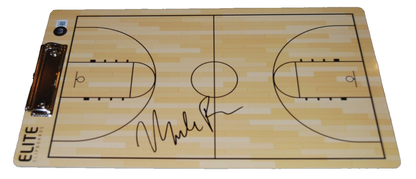 MARK FEW signed (GONZAGA BULLDOGS) basketball clipboard BECKETT BAS BF87307