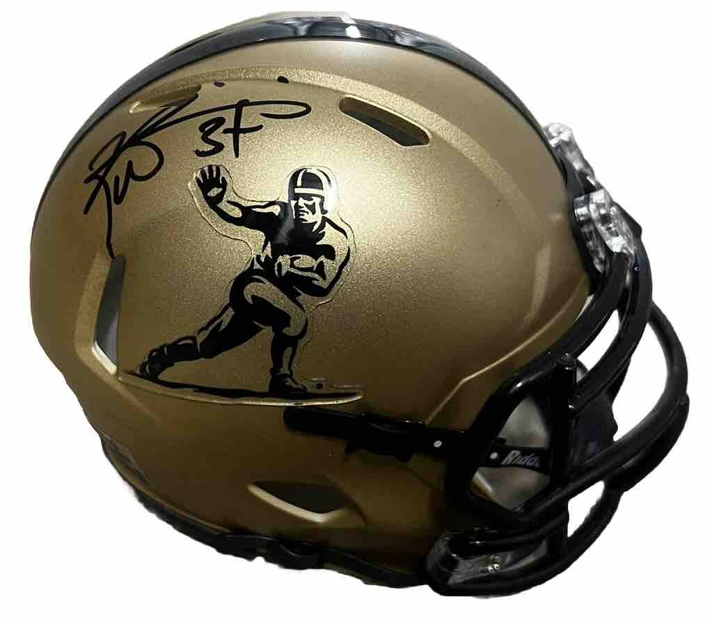 RICKY WILLIAMS signed (Heisman Trophy) Mini football helmet BECKETT BM02799