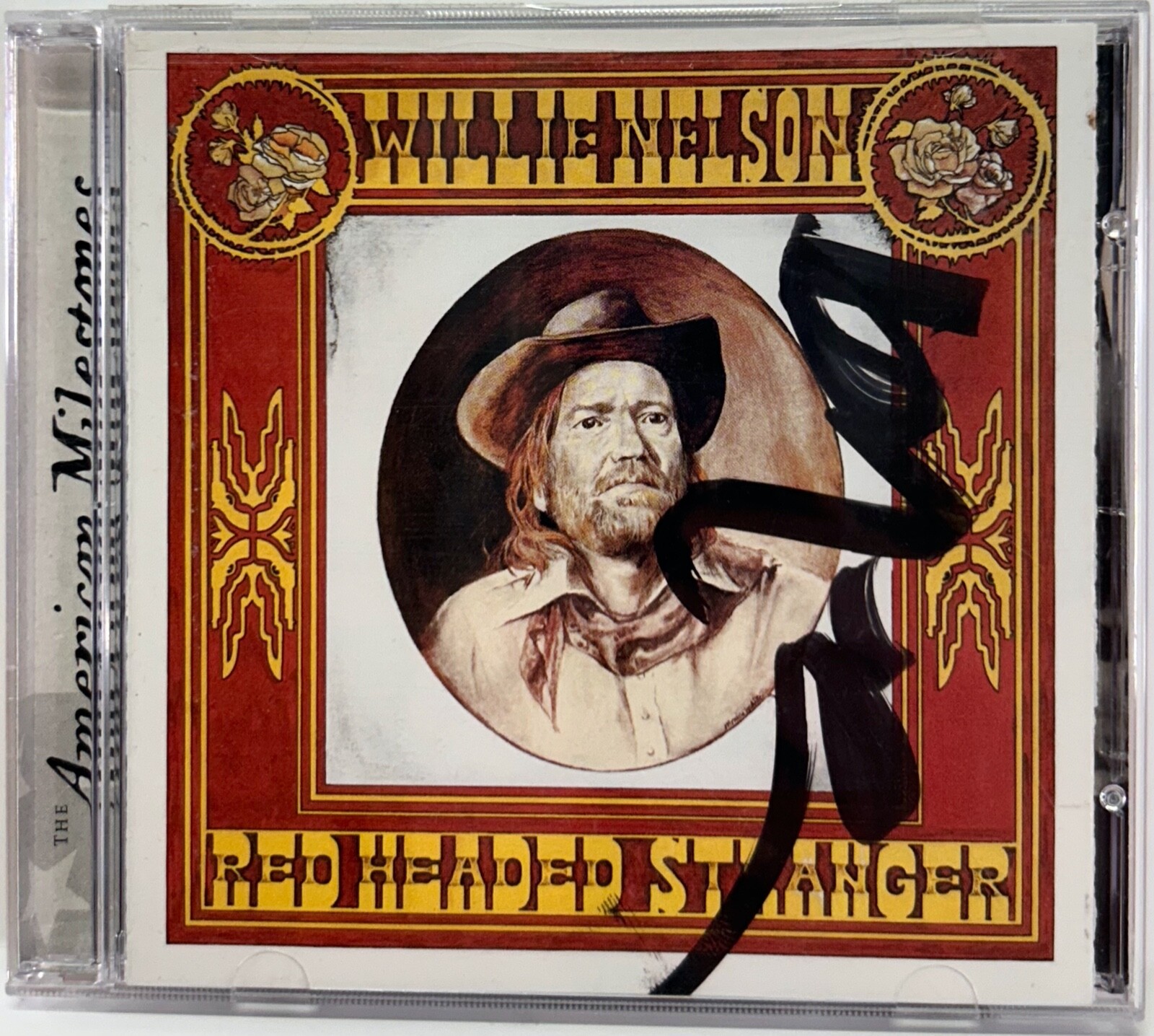 WILLIE NELSON Signed Autograph CD 