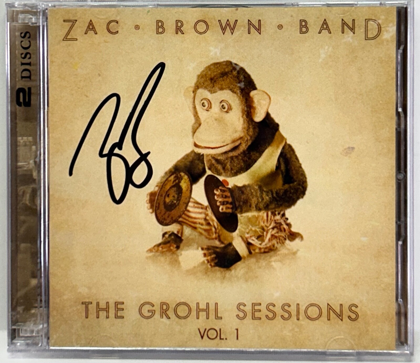 ZAC BROWN Signed Autograph CD Cover 