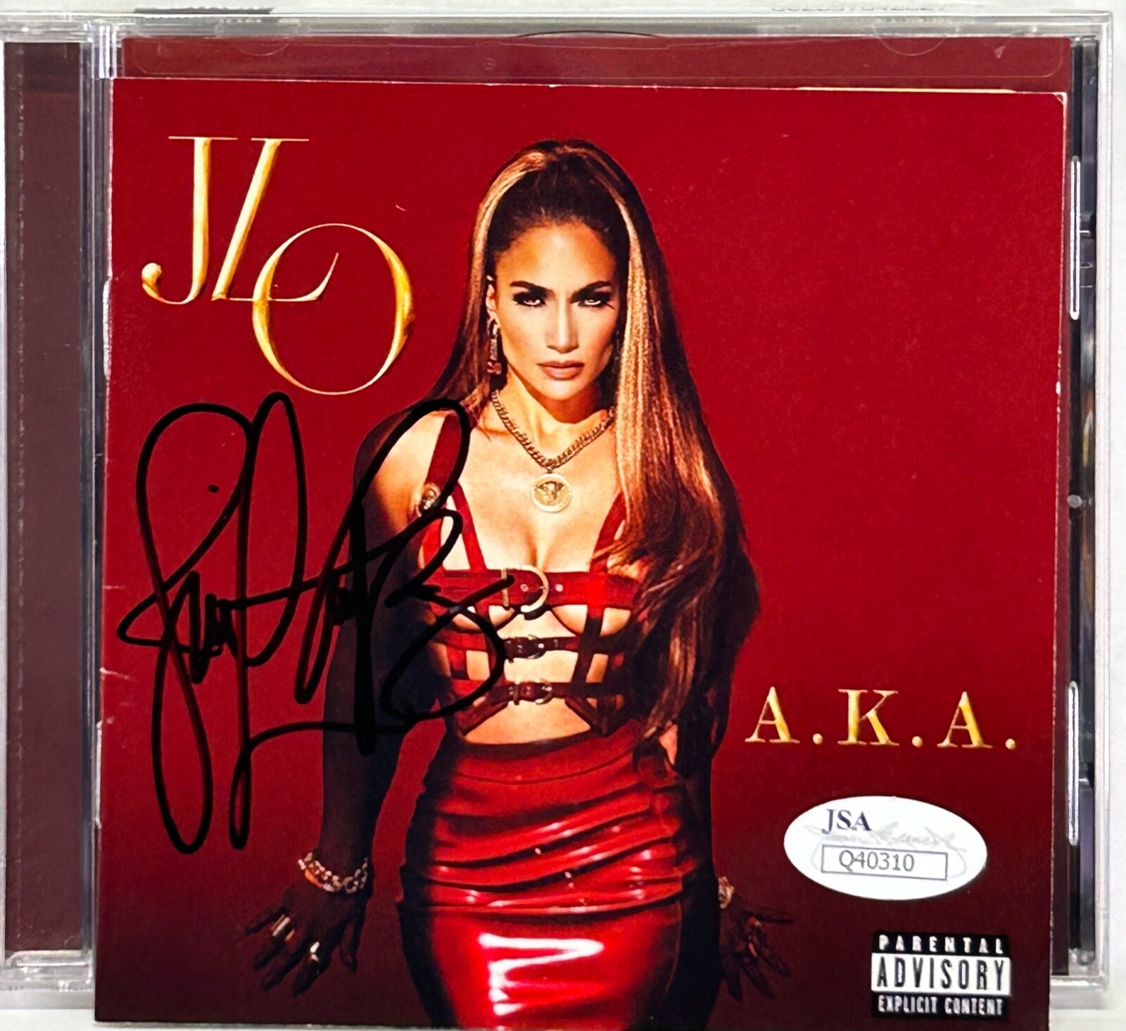 J LO JENNIFER LOPEZ Signed Autograph CD 