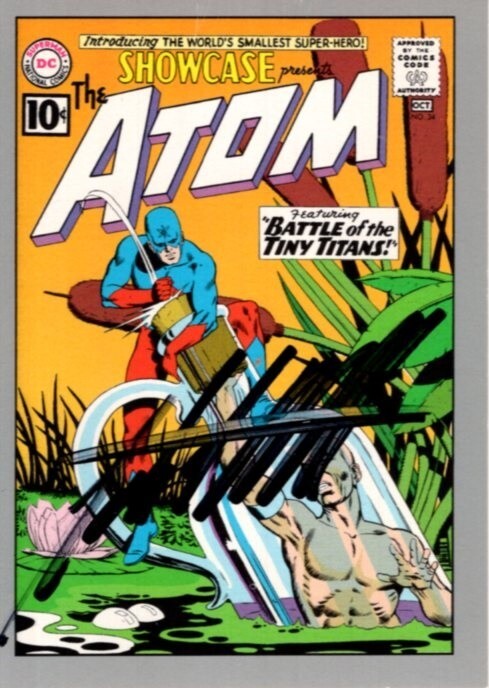 JOHN C. MCGINLEY signed autographed THE ATOM trading card