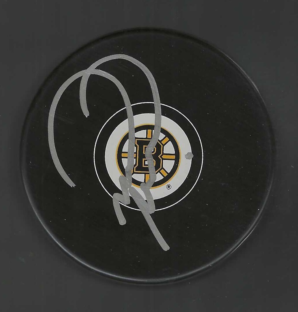 Mark Recchi Signed Boston Bruins Puck