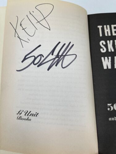 50 CENT SIGNED THE SKI MASK WAY SOFTCOVER BOOK AUTHENTIC AUTOGRAPH COLLECTIBLE MEMORABILIA