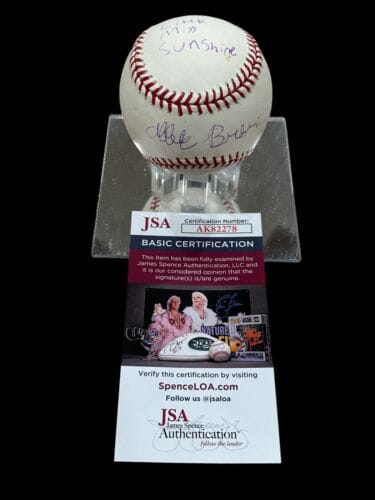 ABIGAIL BRESLIN LITTLE MISS SUNSHINE ZOMBIELAND SIGNED AUTOGRAPH BASEBALL JSA COLLECTIBLE MEMORABILIA