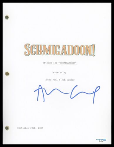 ALAN CUMMING “SCHMIGADOON!” AUTOGRAPH SIGNED COMPLETE PILOT EPISODE SCRIPT ACOA COLLECTIBLE MEMORABILIA