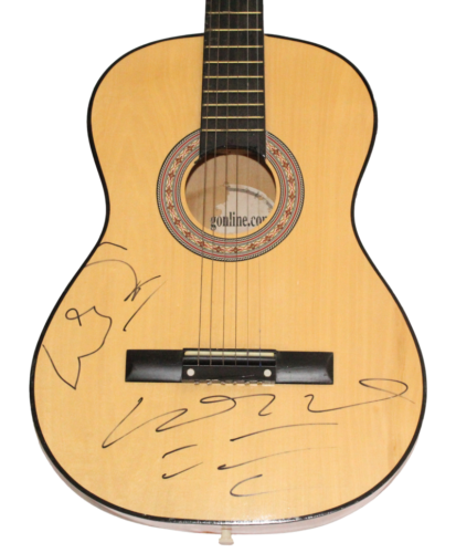 ALEX EBERT SIGNED AUTOGRAPH ACOUSTIC GUITAR EDWARD SHARPE THE MAGNETIC ZEROS PSA COLLECTIBLE MEMORABILIA