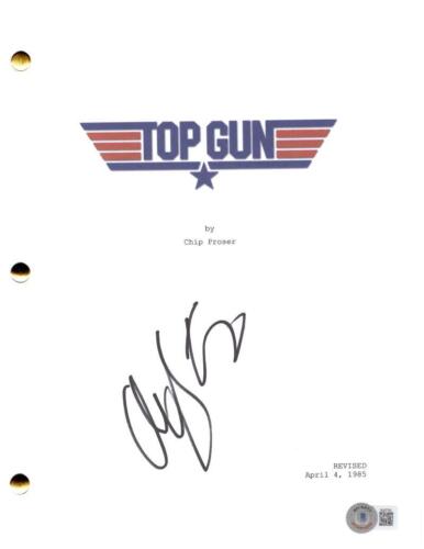 ANTHONY EDWARDS GOOSE SIGNED AUTOGRAPH TOP GUN MOVIE SCRIPT SCREENPLAY – BECKETT COLLECTIBLE MEMORABILIA