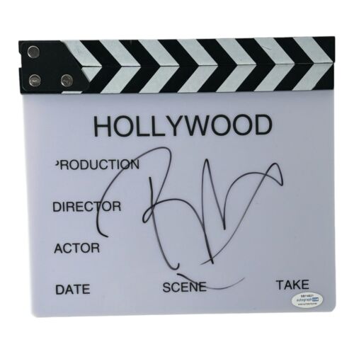 BAZ LUHRMANN SIGNED AUTOGRAPH ELVIS MOVIE DIRECTOR CLAPBOARD MOULIN ROUGE ACOA COLLECTIBLE MEMORABILIA