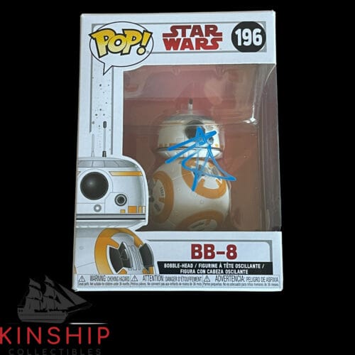 Ben Schwartz signed BB-8 Funko Pop Toy JSA COA Auto Star Wars Actor Z1628