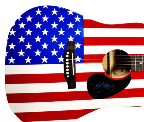 BILLY RAY CYRUS AUTOGRAPHED SIGNED 6-STRING USA ACOUSTIC GUITAR COLLECTIBLE MEMORABILIA