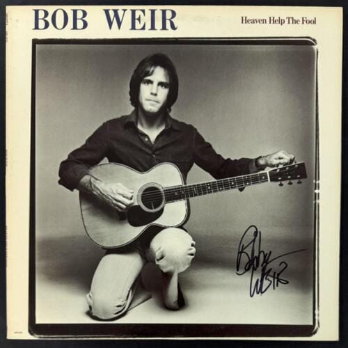 BOB WEIR GRATEFUL DEAD SIGNED AUTOGRAPH ALBUM RECORD LP W/ BECKETT COA COLLECTIBLE MEMORABILIA