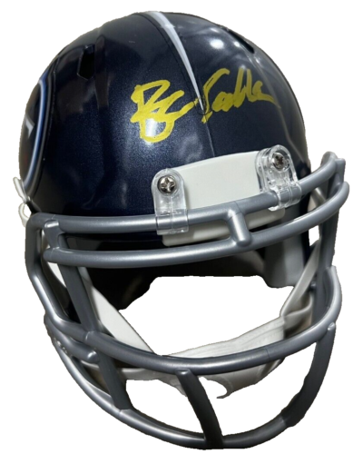 BRIAN CALLAHAN signed (TENNESSEE TITANS) mini football helmet BECKETT BM02862