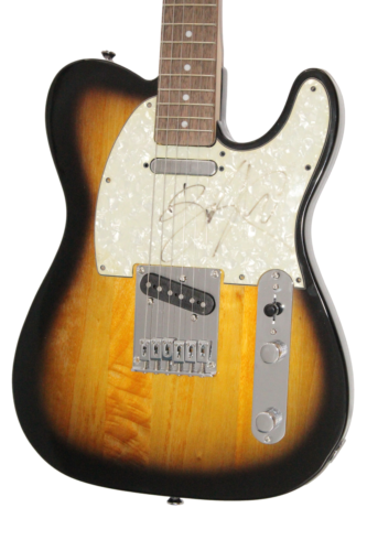 BRUCE SPRINGSTEEN SIGNED AUTOGRAPH FENDER TELECASTER GUITAR BORN IN THE USA JSA COLLECTIBLE MEMORABILIA