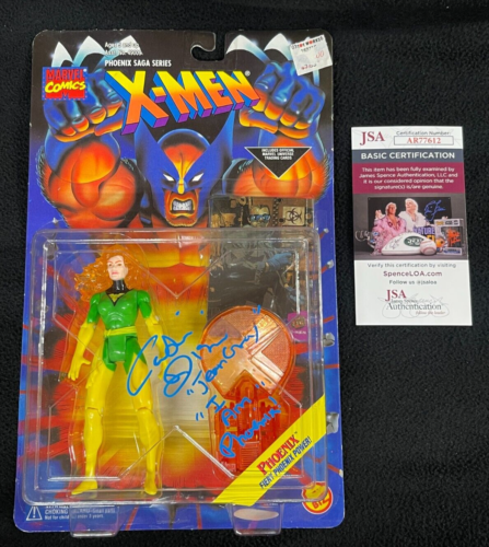CATHERINE DISHER SIGNED & INSCRIBED X-MEN PHOENIX ACTION FIGURE JSA COA COLLECTIBLE MEMORABILIA
