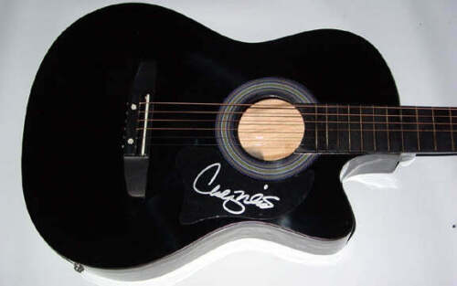 CHELY WRIGHT AUTOGRAPHED SIGNED ACOUSTIC/ELECTRIC GUITAR COLLECTIBLE MEMORABILIA