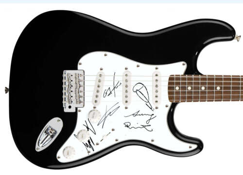 CHTHONIC AUTOGRAPHED SIGNED GUITAR COLLECTIBLE MEMORABILIA