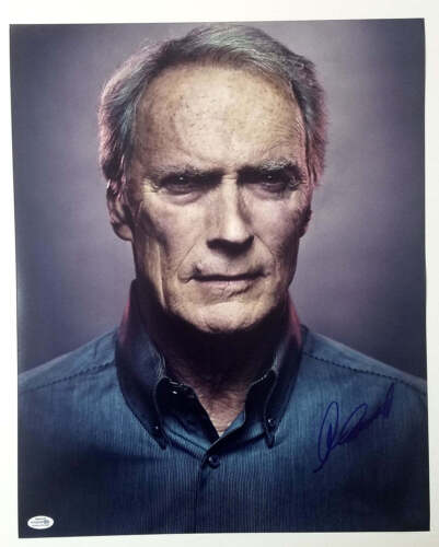CLINT EASTWOOD AUTOGRAPHED SIGNED STUNNING 16×20 PHOTO ACOA COLLECTIBLE MEMORABILIA