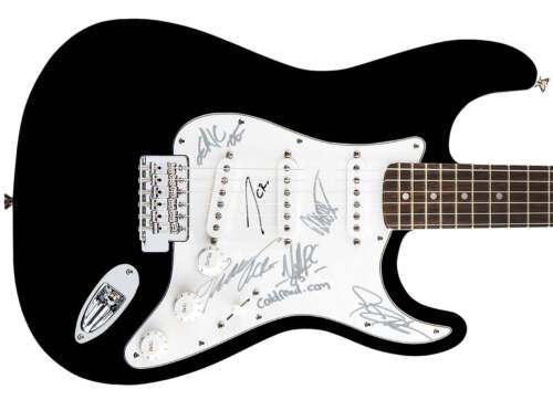 COLDRED AUTOGRAPHED SIGNED SIGNATURE EDITION GUITAR COLLECTIBLE MEMORABILIA