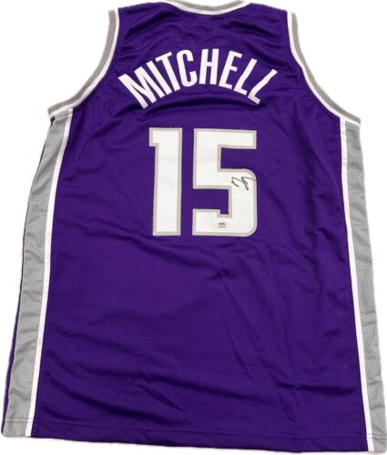 DAVION MITCHELL SIGNED JERSEY PSA/DNA SACRAMENTO KINGS AUTOGRAPHED COLLECTIBLE MEMORABILIA