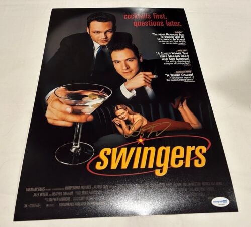 DOUG LIMAN SIGNED SWINGERS 12X18 MOVIE POSTER ACOA COLLECTIBLE MEMORABILIA