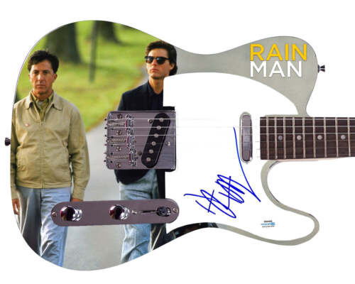 DUSTIN HOFFMAN AUTOGRAPHED RAIN MAN PHOTO POSTER GRAPHICS GUITAR COLLECTIBLE MEMORABILIA