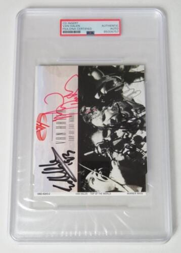 Eddie Van Halen VAN HALEN Signed Autograph Auto 