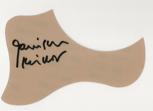 GARRISON KEILLOR REAL HAND SIGNED GUITAR PICKGUARD #1 COA PRAIRIE HOME COMPANION COLLECTIBLE MEMORABILIA