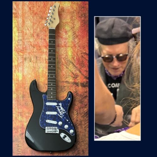 GFA 867-5309/JENNY STAR * TOMMY TUTONE * SIGNED ELECTRIC GUITAR PROOF COA COLLECTIBLE MEMORABILIA