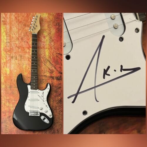 GFA KONVICTED SMACK THAT STAR * AKON * SIGNED ELECTRIC GUITAR PROOF COA COLLECTIBLE MEMORABILIA