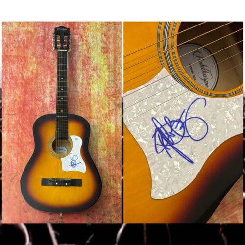 GFA PETER PAUL & MARY BAND * NOEL PAUL STOOKEY * SIGNED ACOUSTIC GUITAR N1 COA COLLECTIBLE MEMORABILIA