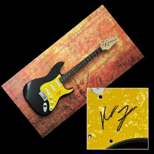 GFA YEAH YEAH YEAHS GUITARIST * NICK ZINNER * SIGNED ELECTRIC GUITAR PROOF COA COLLECTIBLE MEMORABILIA