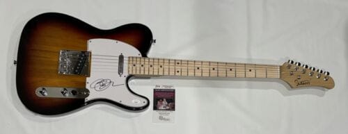 GRACE POTTER SIGNED SUNBURST ELECTRIC GUITAR THE NOCTURNALS JSA COA COLLECTIBLE MEMORABILIA