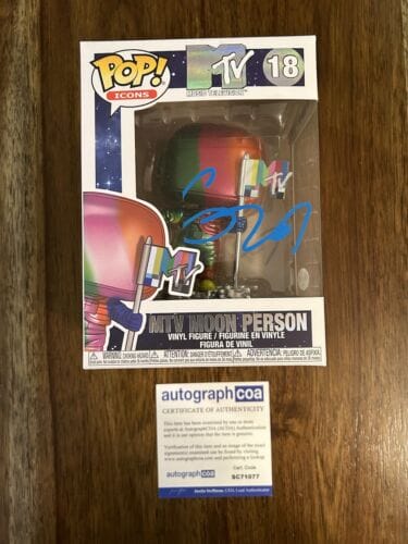 GZA LIQUID SWORDS ‘WU TANG CLAN’ MTV MOON PERSON SIGNED FUNKO POP ACOA WU-TANG COLLECTIBLE MEMORABILIA