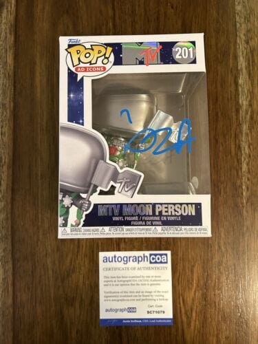 GZA LIQUID SWORDS ‘WU TANG CLAN’ MTV MOON PERSON SIGNED FUNKO POP ACOA WU-TANG COLLECTIBLE MEMORABILIA