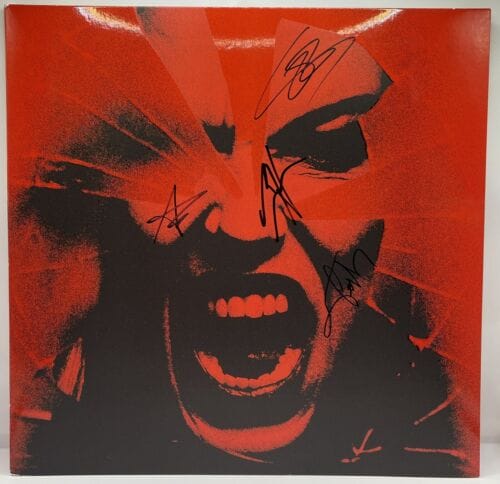 HALESTORM SIGNED BACK FROM THE DEAD VINYL AUTOGRAPHED AUTO RECORD LP JSA COA COLLECTIBLE MEMORABILIA