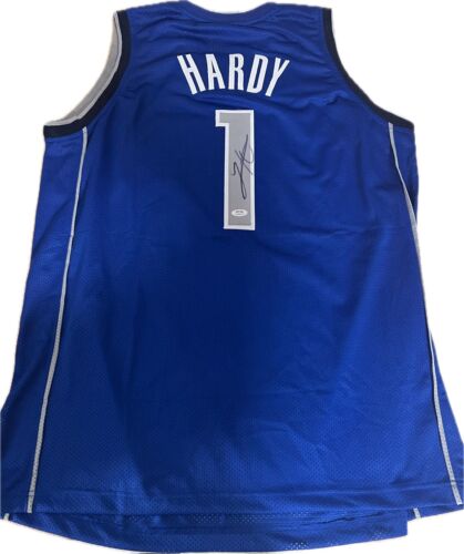 JADEN HARDY SIGNED JERSEY PSA/DNA DALLAS MAVERICKS AUTOGRAPHED COLLECTIBLE MEMORABILIA