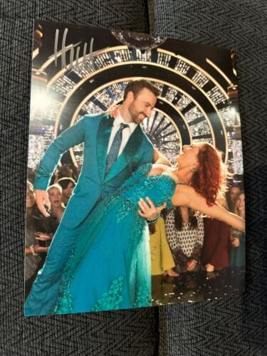 JAMES HINCH HINCHCLIFFE SIGNED INDIANAPOLIS INDY 500 8×10 DANCING WITH THE STARS COLLECTIBLE MEMORABILIA