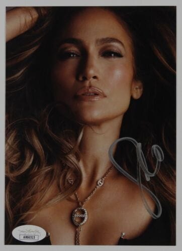 JLO JENNIFER LOPEZ JSA SIGNED AUTOGRAPH CD INSERT CARD THIS IS ME NOW COLLECTIBLE MEMORABILIA