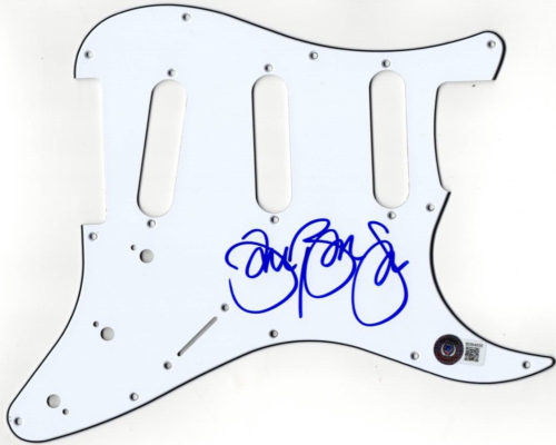 JON BON JOVI SIGNED STRATOCASTER PICKGUARD GUITAR AUTHENTIC AUTOGRAPH BECKETT COLLECTIBLE MEMORABILIA