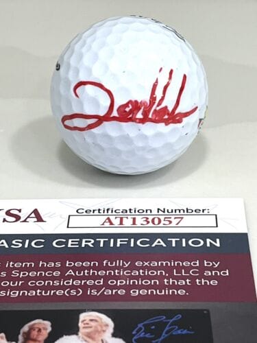 JON RAHM HAND SIGNED AUGUSTA NATIONAL MASTERS GOLF BALL JSA CERT COA #2 COLLECTIBLE MEMORABILIA
