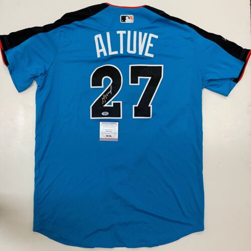 JOSE ALTUVE SIGNED JERSEY PSA/DNA HOUSTON ASTROS AUTOGRAPHED ALL STAR GAME COLLECTIBLE MEMORABILIA