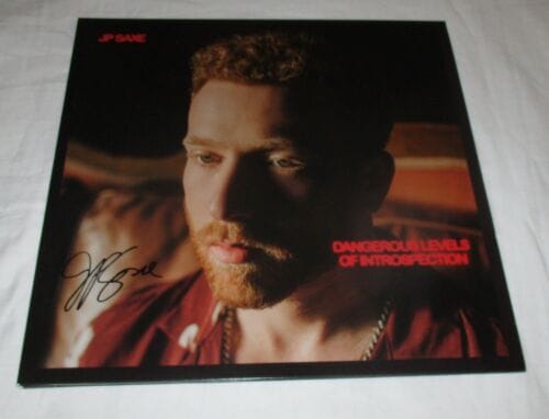 JP SAXE SIGNED DANGEROUS LEVELS OF INTROSPECTION VINYL RECORD JSA COLLECTIBLE MEMORABILIA