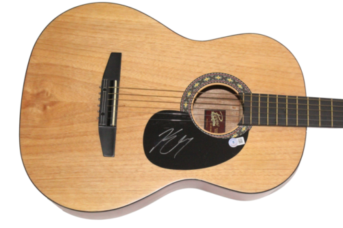 KENNY CHESNEY SIGNED AUTOGRAPH ACOUSTIC GUITAR KING OF COUNTRY JSA & BECKETT COA COLLECTIBLE MEMORABILIA
