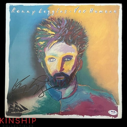 Kenny Loggins signed Vox Humana Vinyl Album PSA DNA Music Auto Z1664